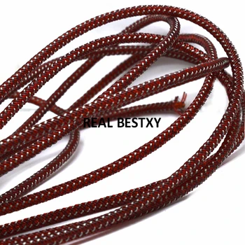 REAL BESTXY 1m/lot 6mm rotund pește din sârmă de oțel cablu de oțel toroane din oțel inoxidabil snururi pentru bratari bijuterii diy cablu